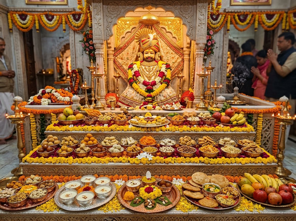 Chhappan Bhog Grand Feast Offering