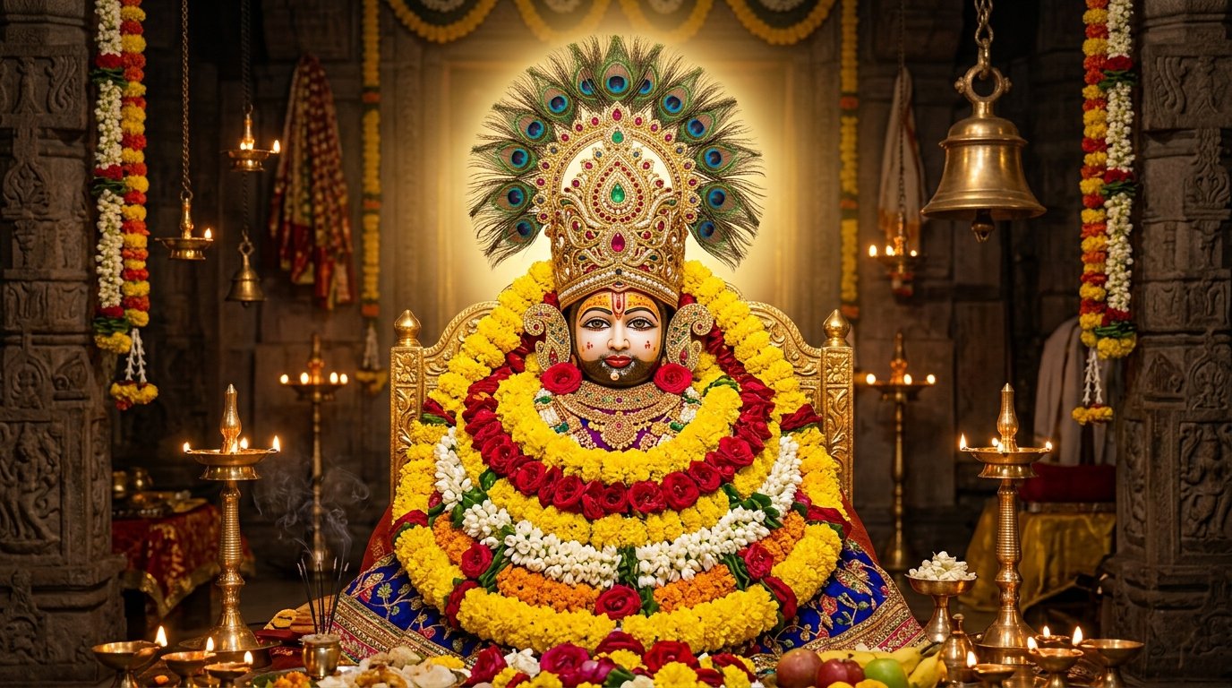 Divine Murti of Lord Khatu Shyam Ji